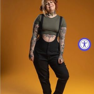 GirrlScout “Charlie” low bib overalls